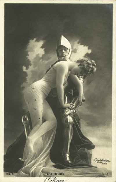 Knight and damsel by French Photographer